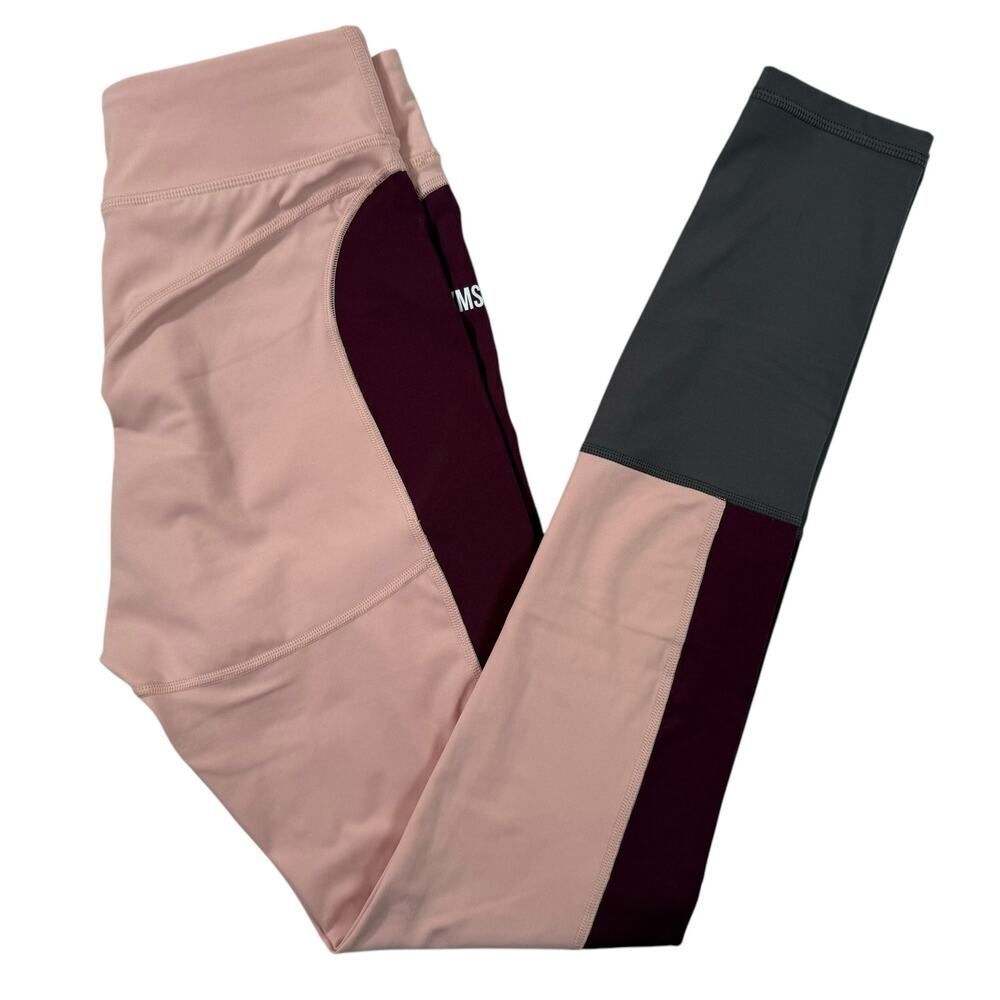 Gymshark Womens Size Medium Pink Stretch Athletic Leggings